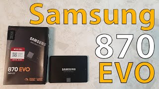 SSD накопитель Samsung 870 Evo MZ-77E250BW 250ГБ 2.5