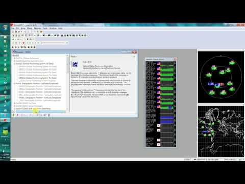 Windows USB GPS Device Based on UBlox Chip and UCenter Software