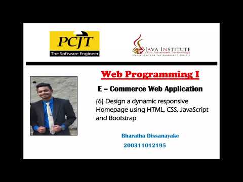 Task 6 | eShop | Web Programming 1 | Java Institute