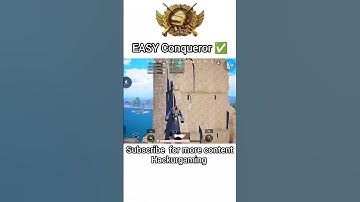 Easy Conqueror ✅ |Best Bgmi Pubg Tips and Tricks| Solo conqueror rank push #pubgmobile #bgmi #viral