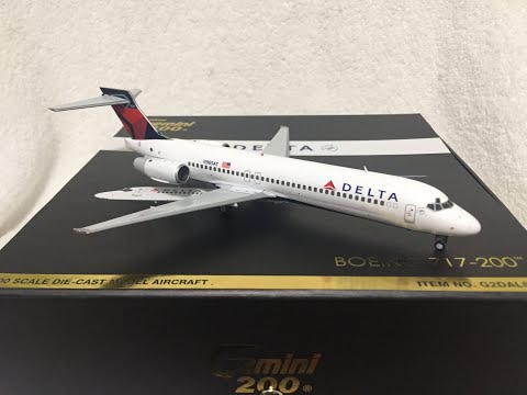 最終価格Gemini 200 DC-9-14 デルタ航空 New Gemini 200 Delta 717 unboxing & more - YouTube