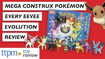 Mega Construx Pokemon Every Eevee Evolution from MEGA Construx
