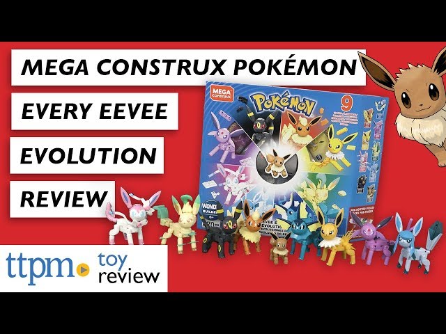 Mega Construx™ Pokémon™ Every Eevee Evolution!