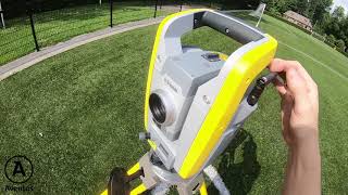 Inmeten met Trimble S6 Total Station Robotic