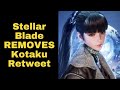 Stellar Blade REMOVES Kotaku Retweet After Getting Called Out