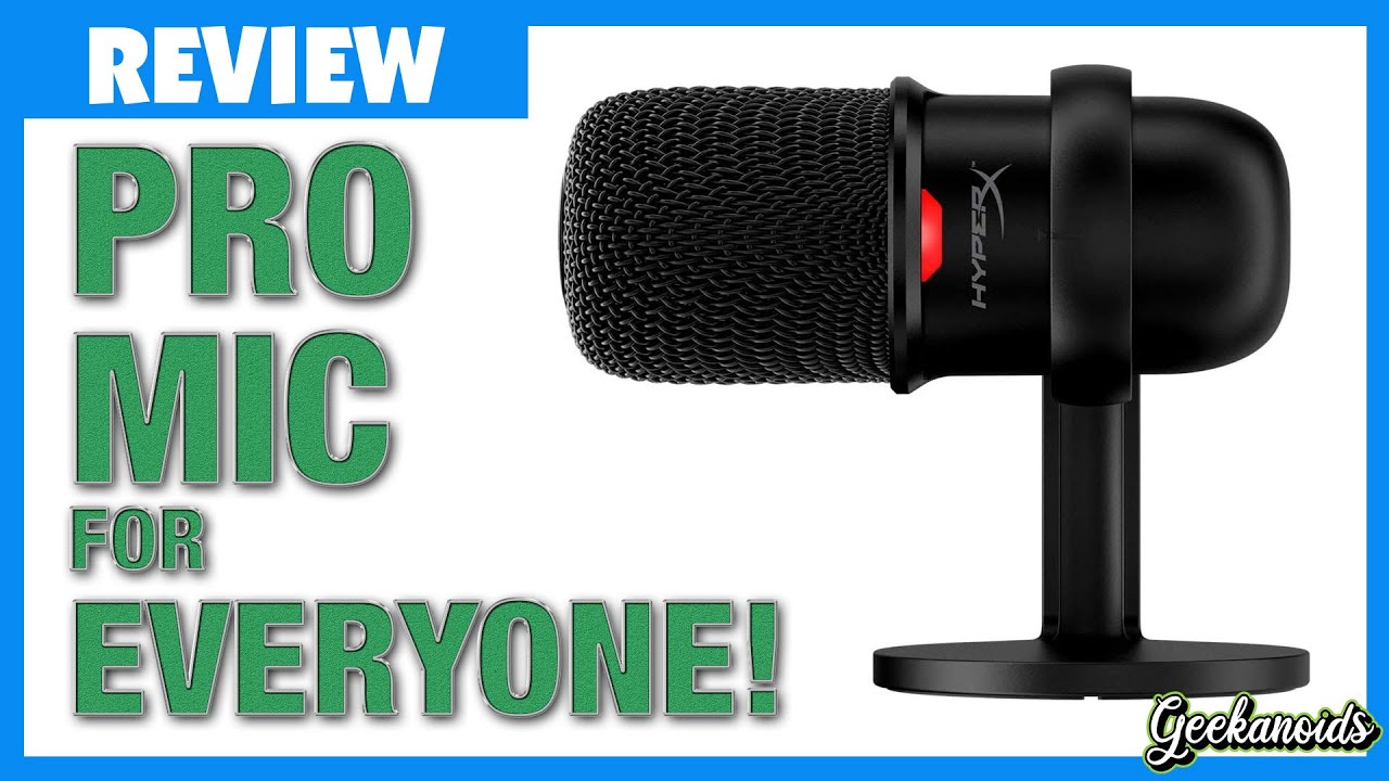 HyperX Solocast USB-C Microphone Audio Test and Review - YouTube