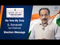 ISRO Chairman S. Somanath&#39;s Election Message | Chunav Ka Parv Desh ka Garv | I Vote For Sure