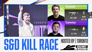 EPIC Cammy vs Drazah KILL RACE During S&D... 17 Kills EACH (OGLA vs Ultra)
