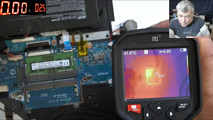 Acer Nitro 5 - comes on with no picture - 'Christmas lights chipset'