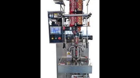 Full automatic VFFS screw counting filling and sealing machine