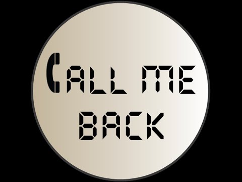 Video: Cum Se Formează „Call Me Back” Din MTS