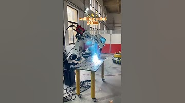 Welding robot #automobile #machine #walding #industrial #factory #machinery #borunte #robot