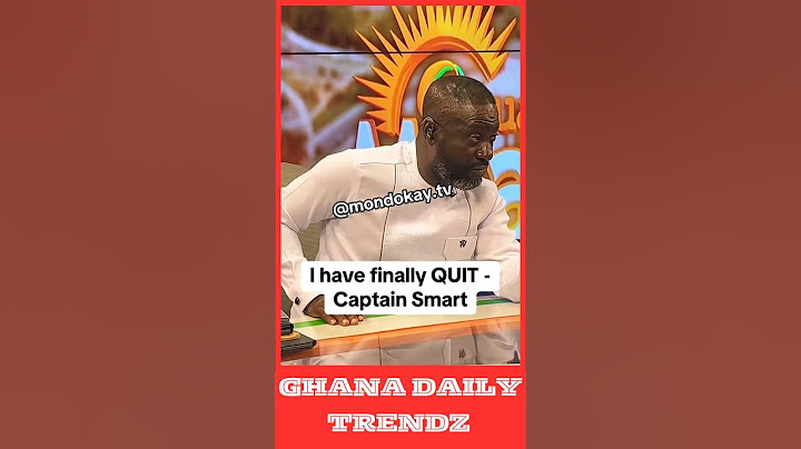 I’ve Finally Quit Onua TV – Captain Smart #viralvideo #shorts #trending