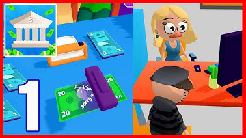 Bank Job 3D - Gameplay Walkthrough Part 1 - All Levels 1-20 (Android,iOS)