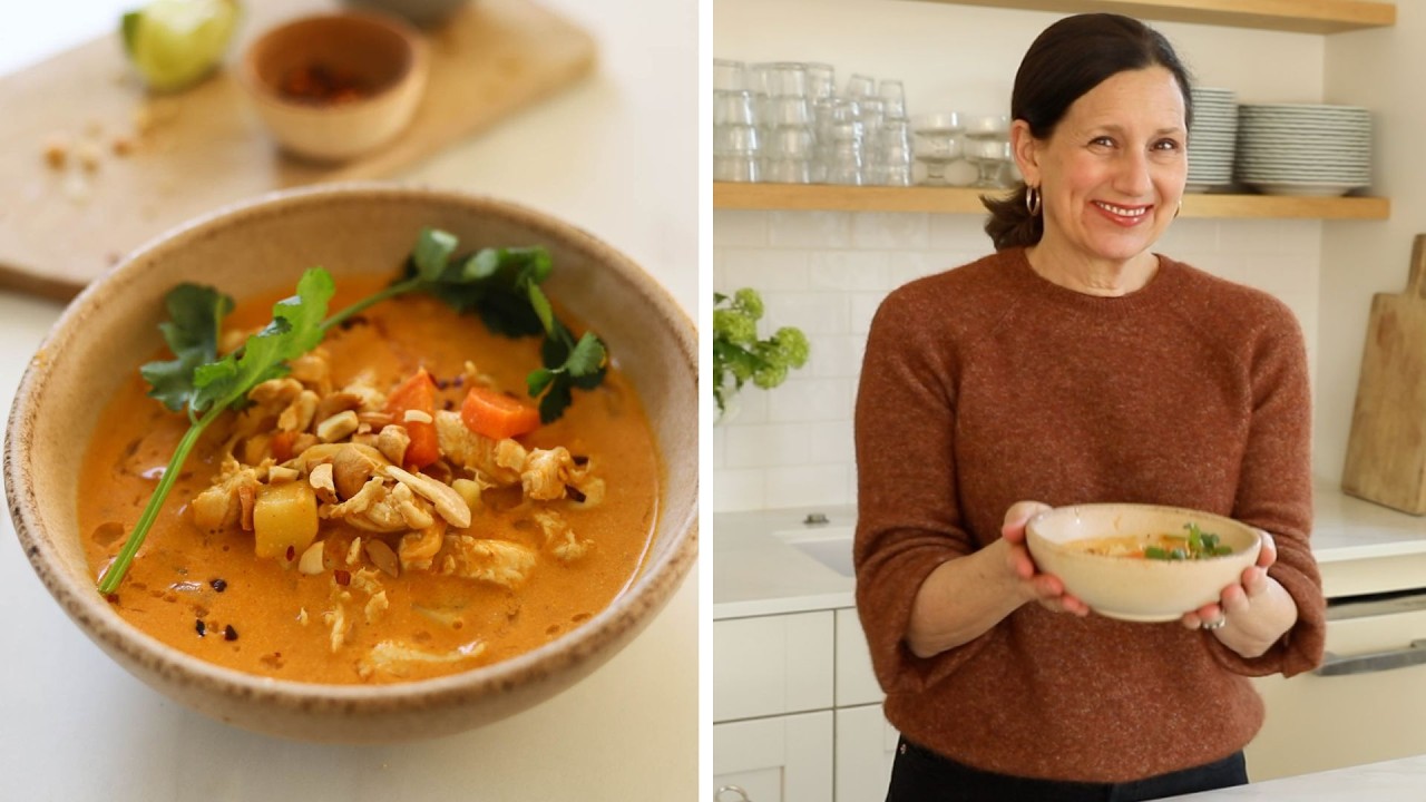 Thai Red Curry with Chicken in 30 minutes! - YouTube