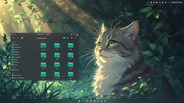 Easy KDE Plasma 6 Customization | Layan Green Vibes