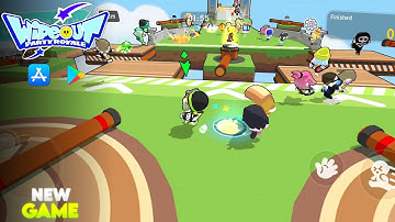 New Fall Guys Mobile like Android & iOS Beta Gameplay 2023 | Download Wipeout: Party Royale