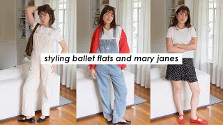 how to style ballet flats and mary janes in 2024