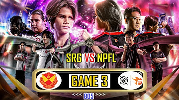 SELANGOR RED GIANTS vs NIP FLASH - GAME 3 | MLBB M6 - KNOCKOUT STAGE | SRG vs NPFL [BM]