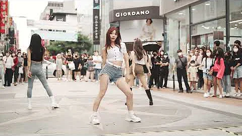 청주 성안길 댄스팀 버스킹💕에이티나인 '핫해’ KPOP IN PUBLIC🔥ONE TAKE Dance Cover