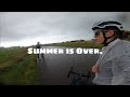 Caught in a rain storm  road cycling vlog