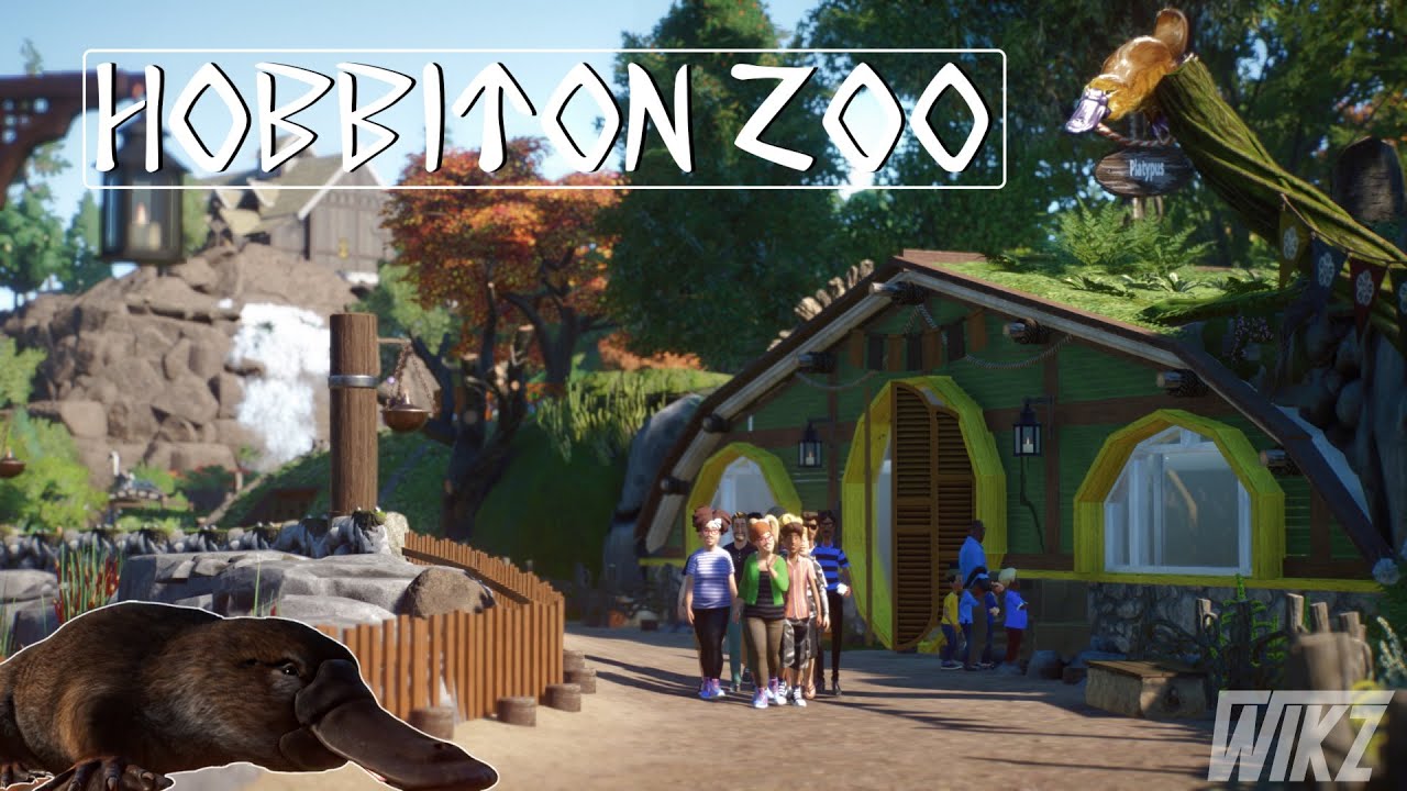Platypus & Hobbit Hole Water Tank - Hobbiton Zoo - #29 - Planet Zoo