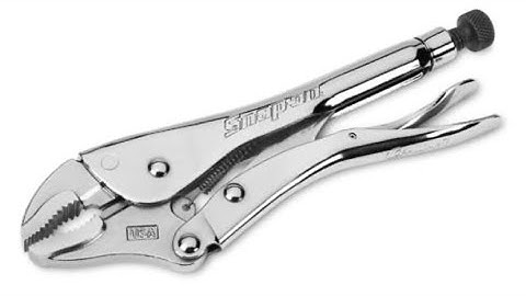 SNAPON LP10WC LOCKING PLIERS DEMO! Best in class and stronger then the rest!