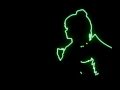 Touhou ~ Bad Apple on the laser scanner