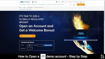 How to Open an Avatrade Demo Account - A Step By Step Guide for Beginners