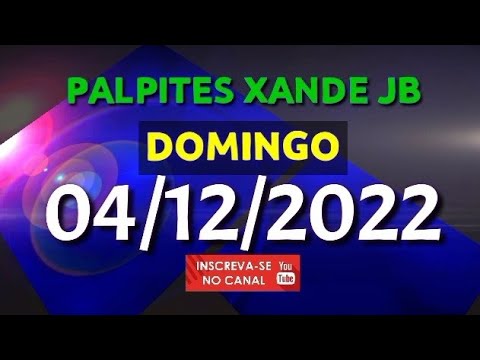 Palpite dia 04/12/2022 – JOGO DO BICHO TODAS AS LOTERIAS