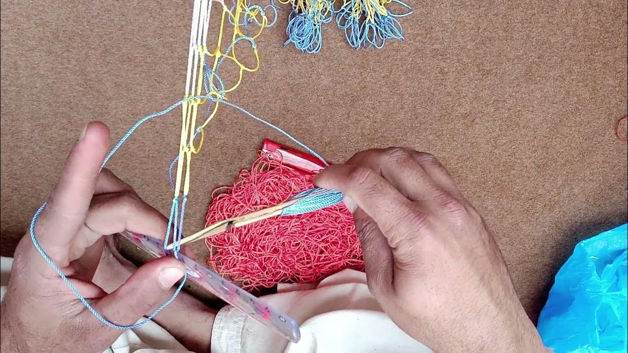 How To Make Fishing Net At Home fish bag step 4 DIY Simple Net