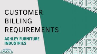 Customer Billing Requirements: Ashley Furniture Industries 2025