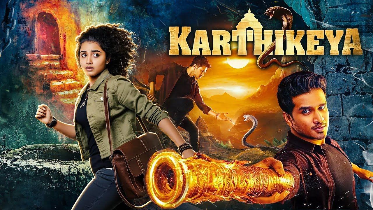 श्रीकृष्ण की खोई विरासत का रहस्य | Karthikeya 2(हिंदी) | Nikhil Siddharth, Anupam | South Movie 2022