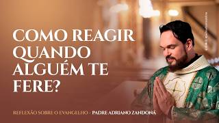 Como reagir quando alguém te fere? — Padre Adriano Zandoná
