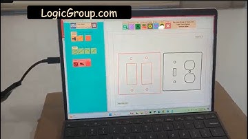 Trace a pattern for cutting out of glass