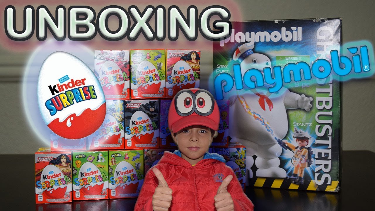 Unboxing de Playmobil y Kinder Sorpresa - YouTube