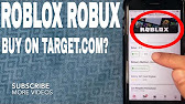 How To Buy A Roblox Robux Gift Card On Target Youtube - target roblox card