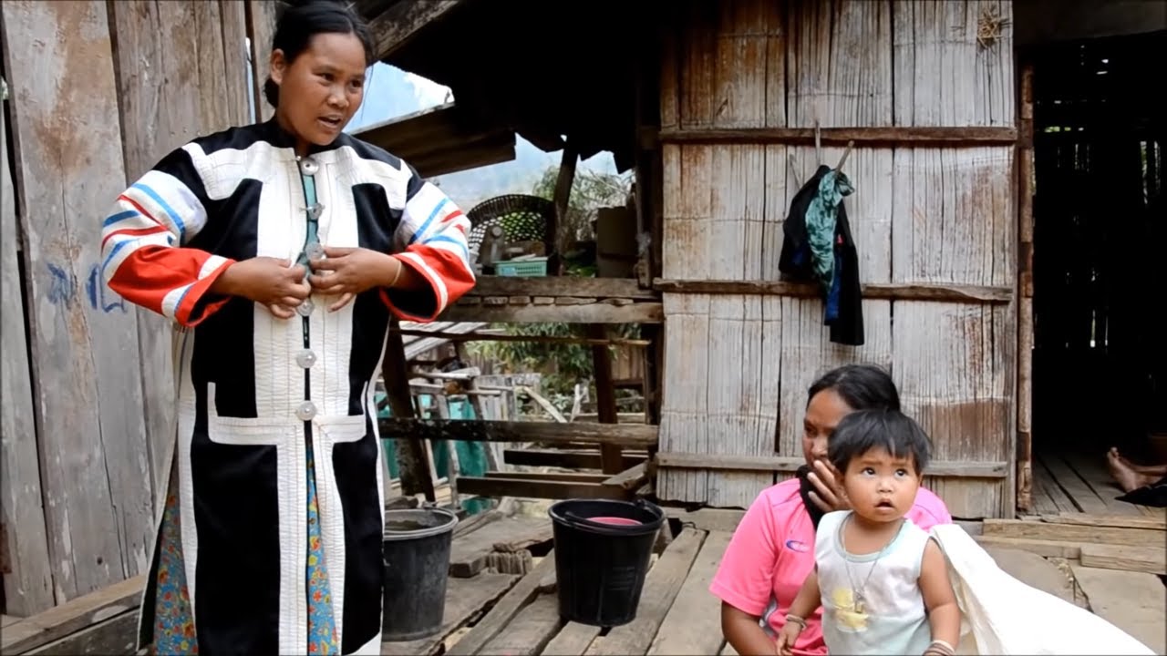 Black Lahu Hilltribe Village, Mae Hong Son Province, THAILAND