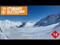 Stubaier Gletscher - Talabfahrt - 14 Wilde Grub'n + 27 Skiweg Mutterberg - März 2019