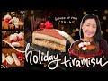 Holiday Tiramisu Cake│节日提拉米苏蛋糕