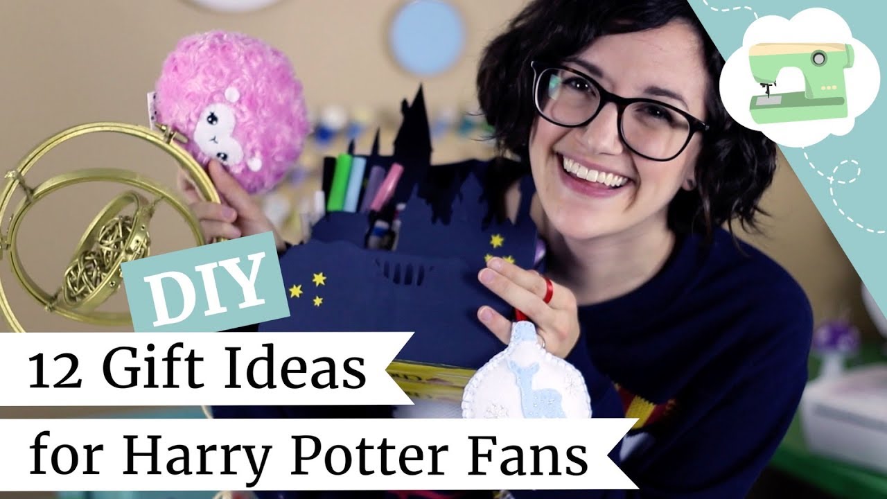 How to Make 12 DIY Holiday Gifts Potter Fans! | @laurenfairwx - YouTube