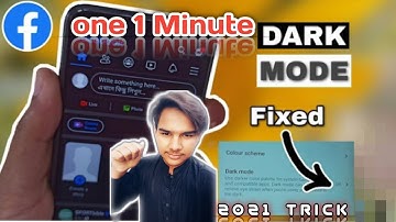 how to turn on facebook dark mode || facebook new update dark theme facebook dark mode problem