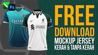 FREE DOWNLOAD MOCKUP JERSEY BALL & FUTSAL JERSEY COREL DRAW #mockupjersey #tutorialcoreldraw