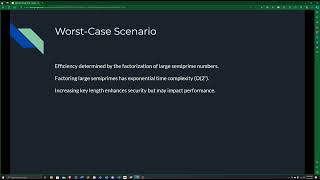 RSA Algorithm Presentation and Implementation