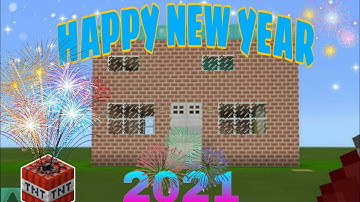 MY LOKICRAFT FIREWORKS DISPLAY. HAPPY NEW YEAR