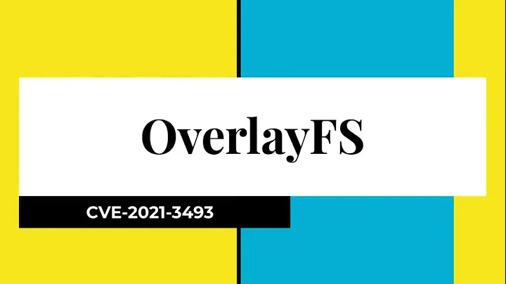 overlayFS | CVE-2021-3493 | Technical Details