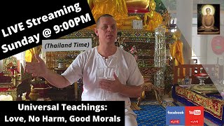 (Group Learning Program) - Chapter 1 - Universal Teachings: Love, No Harm, Good Morals