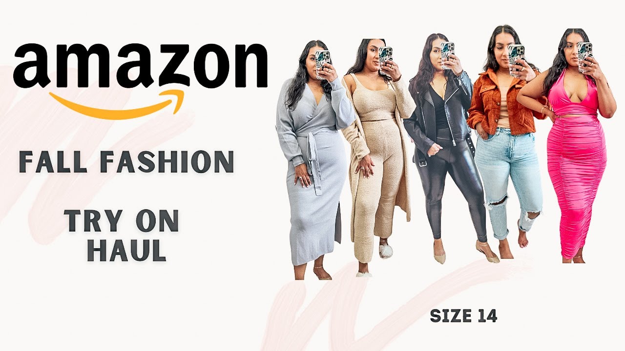 HUGE CURVY AMAZON FALL TRY ON HAUL | SIZE 14 FALL TRY ON HAUL | ARAPANA ...