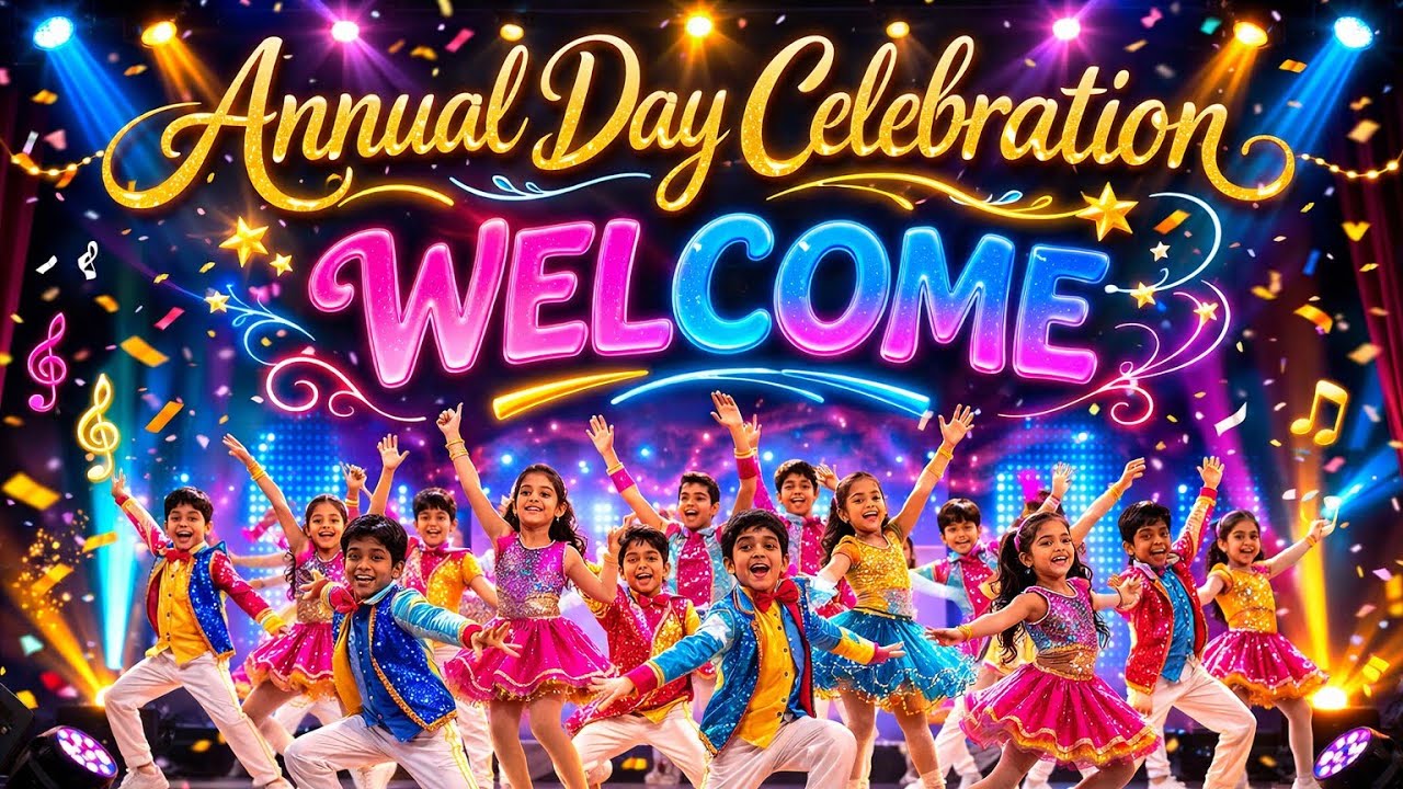 Magical Annual Day Welcome Song | Primary School Grand Opening Dance ...