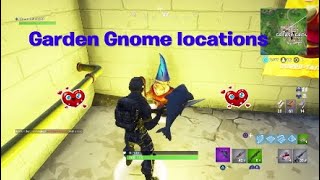 all 7 garden gnome locations in fortnite week 8 challenges - garden gnomes fortnite stw